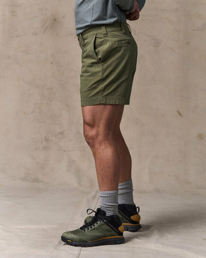 Men Filson Granite Mountain 6" Shorts - Burnt Olive