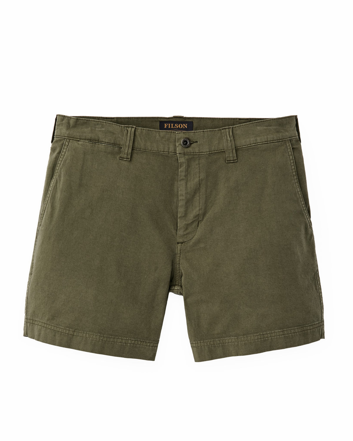 Men Filson Granite Mountain 6" Shorts - Burnt Olive