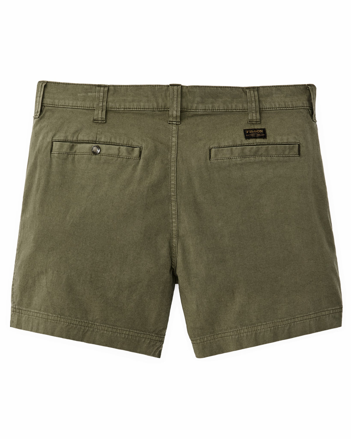 Men Filson Granite Mountain 6" Shorts - Burnt Olive