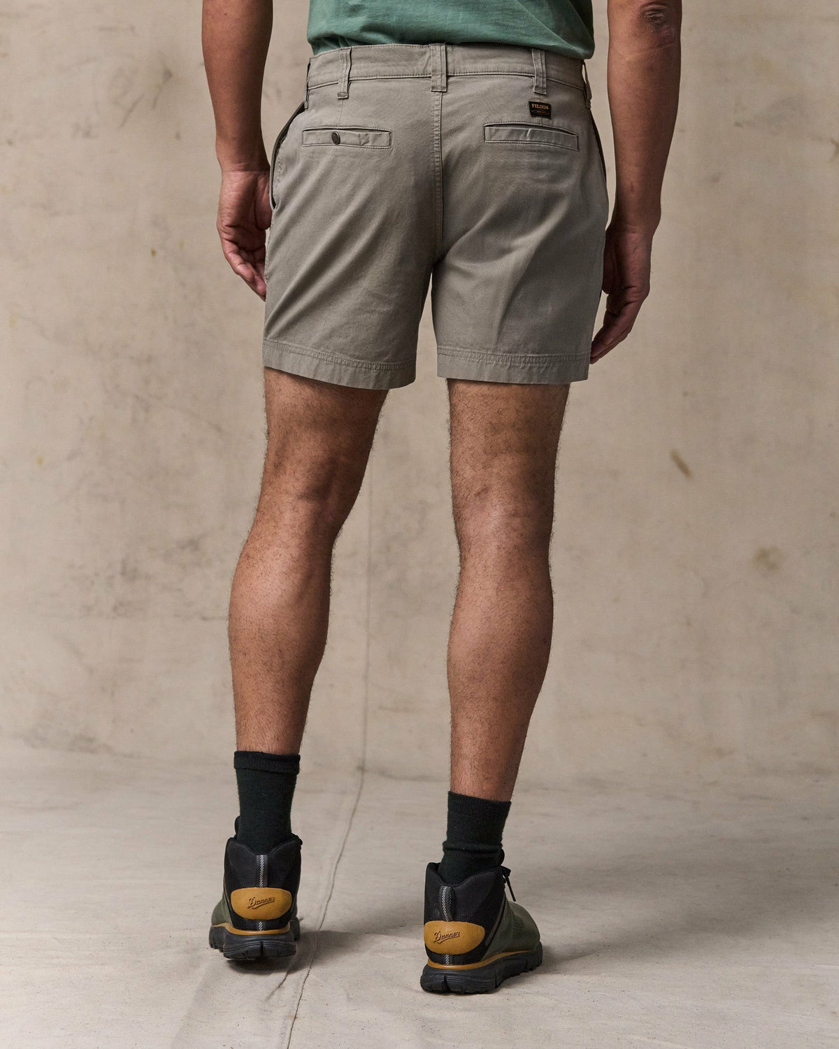 Men Filson Granite Mountain 6" Shorts - Hawk Brown