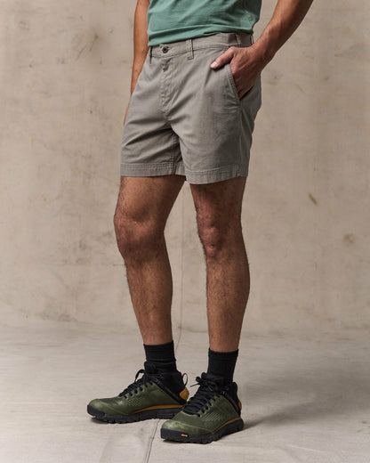 Men Filson Granite Mountain 6" Shorts - Hawk Brown