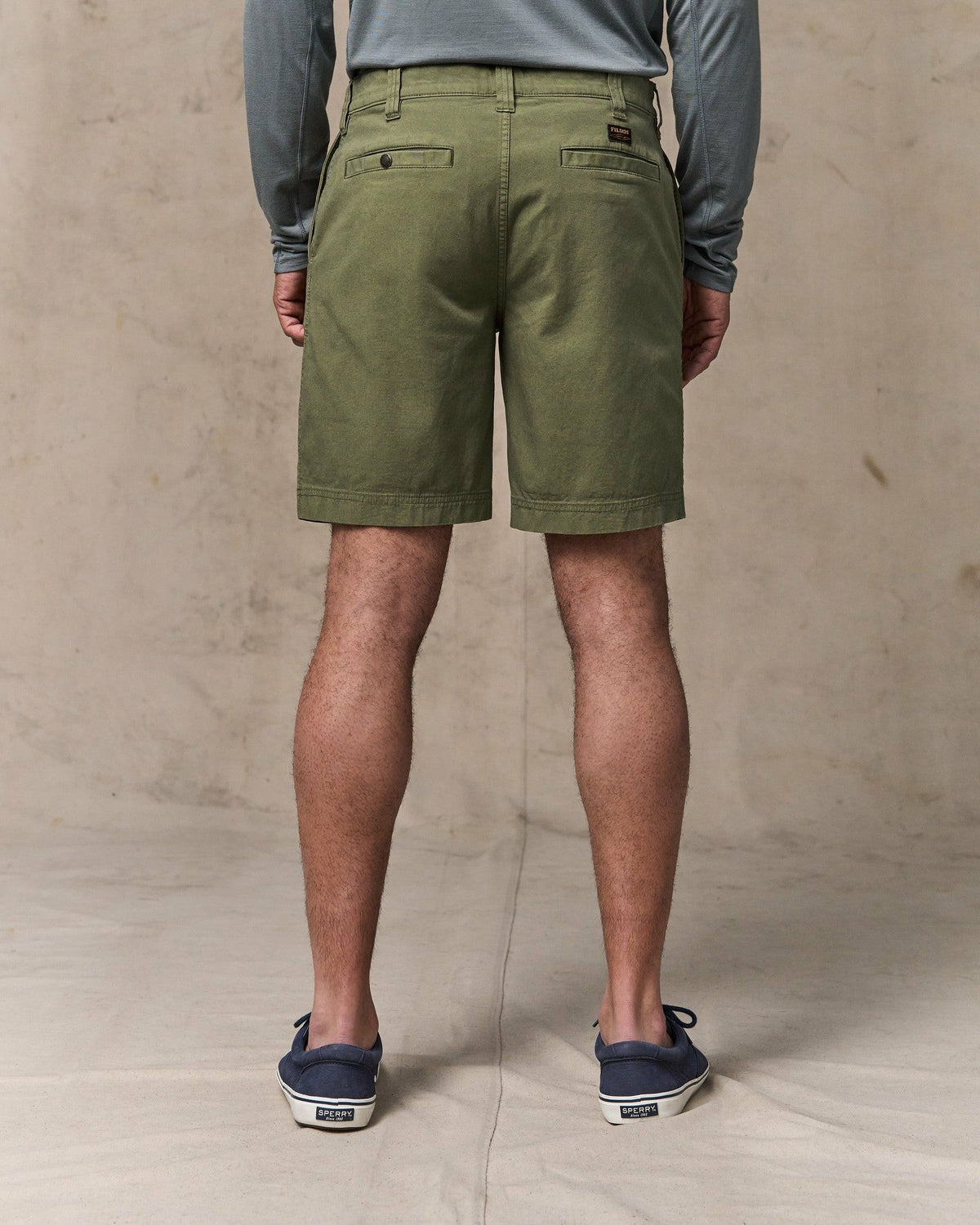 Men Filson Granite Mountain 9" Shorts - Burnt Olive