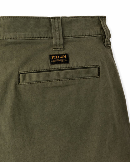 Men Filson Granite Mountain 9" Shorts - Burnt Olive