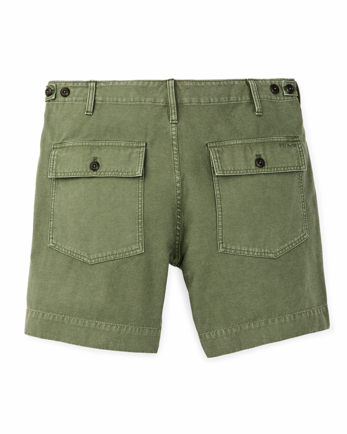 Men Filson Field Supply Shorts - Washed Fatigue Green
