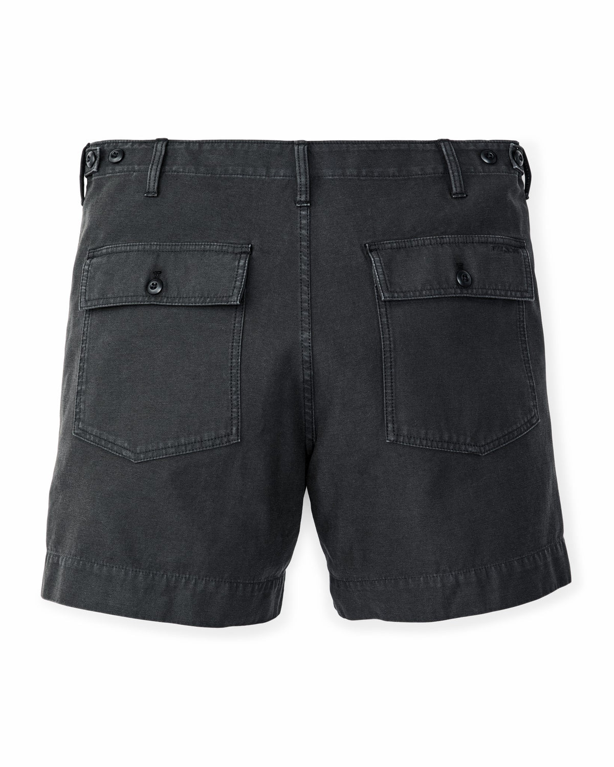 Men Filson Field Supply Shorts - Washed Faded Black