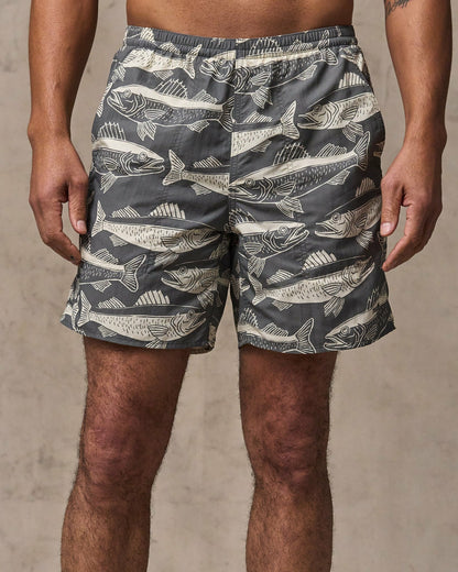 Men Filson Oxbow Lake Trunks - Beluga Print