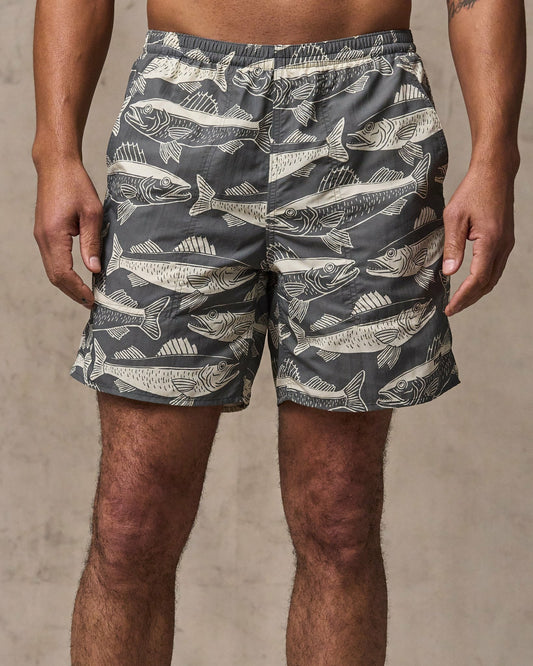 Men Filson Oxbow Lake Trunks - Beluga Print