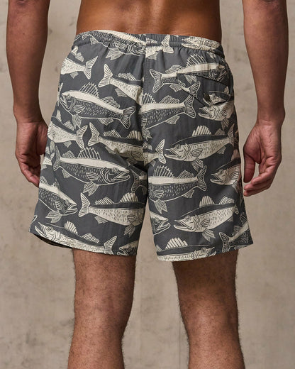 Men Filson Oxbow Lake Trunks - Beluga Print