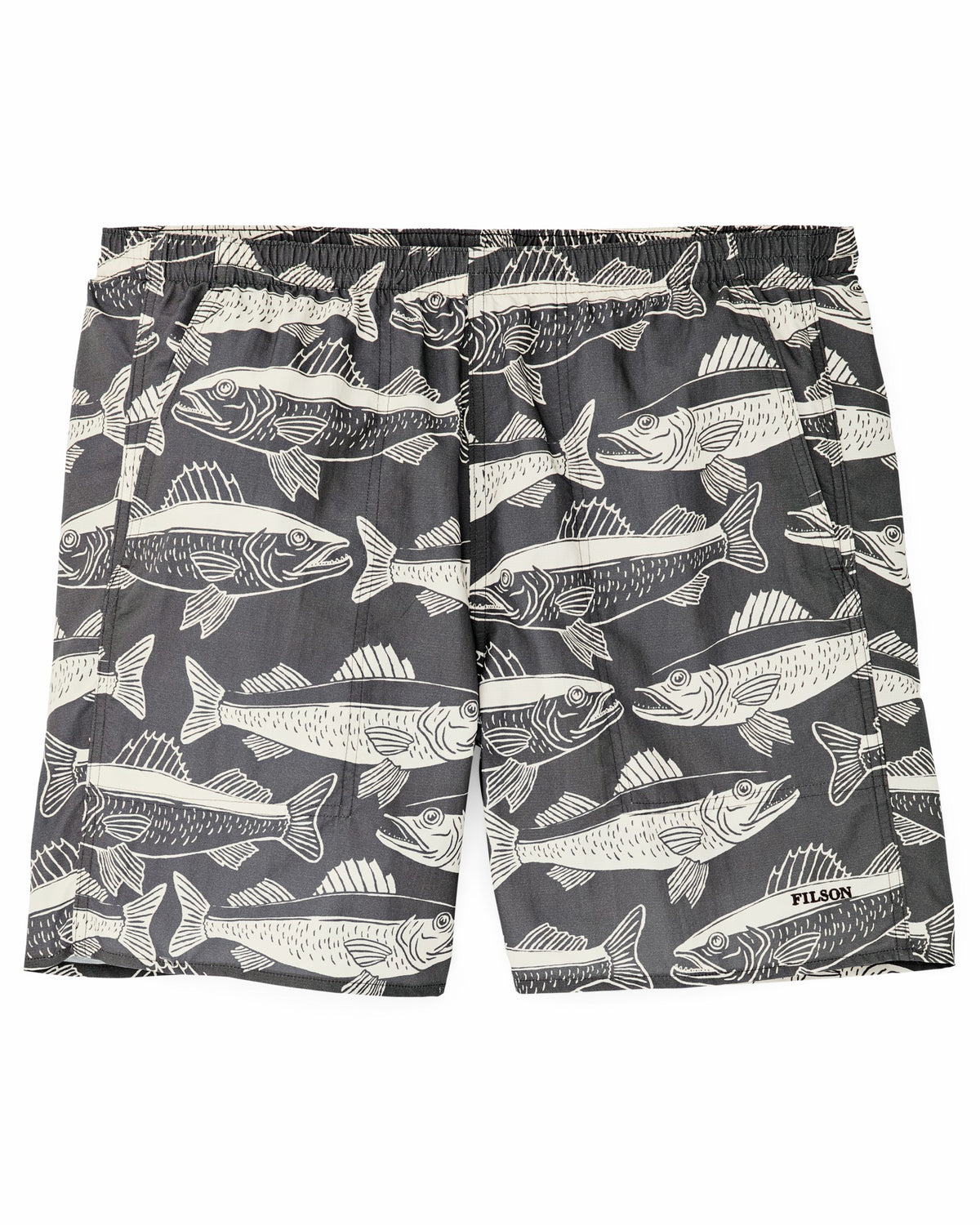 Men Filson Oxbow Lake Trunks - Beluga Print