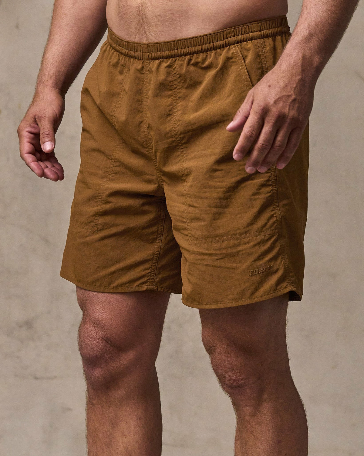 Men Filson Oxbow Lake Trunks - Whiskey