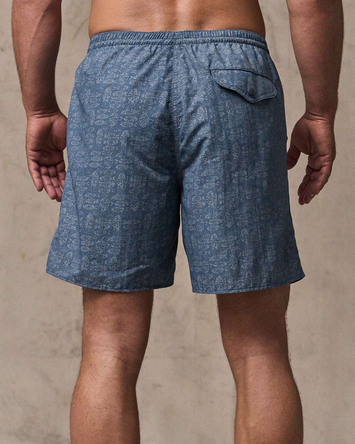 Men Filson Oxbow Lake Trunks - Blue Print