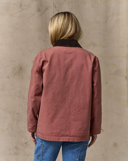 Women Filson Women's Canvas Barn Coat - Mahogany
