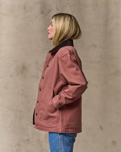 Women Filson Women's Canvas Barn Coat - Mahogany