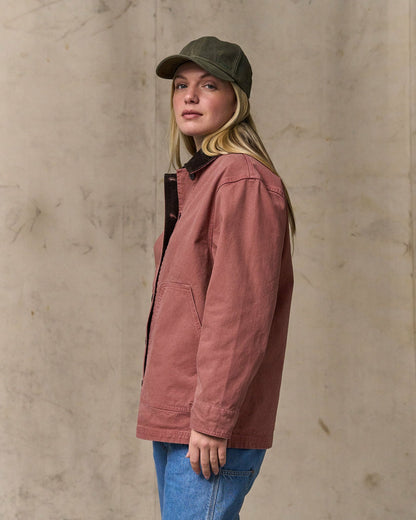 Women Filson Women's Canvas Barn Coat - Mahogany