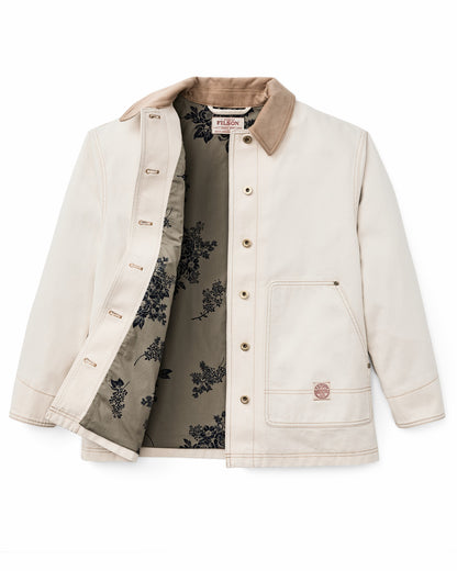 Women Filson Women's 11-oz. Denim Barn Coat - Natural Seed