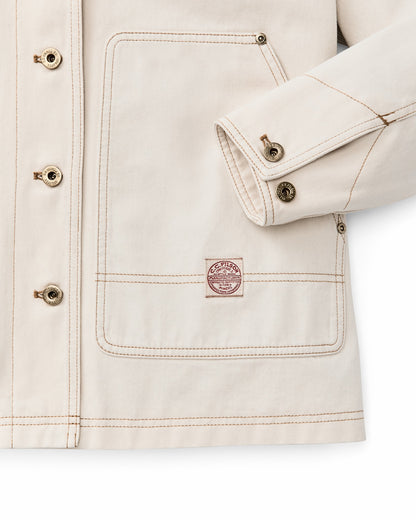 Women Filson Women's 11-oz. Denim Barn Coat - Natural Seed