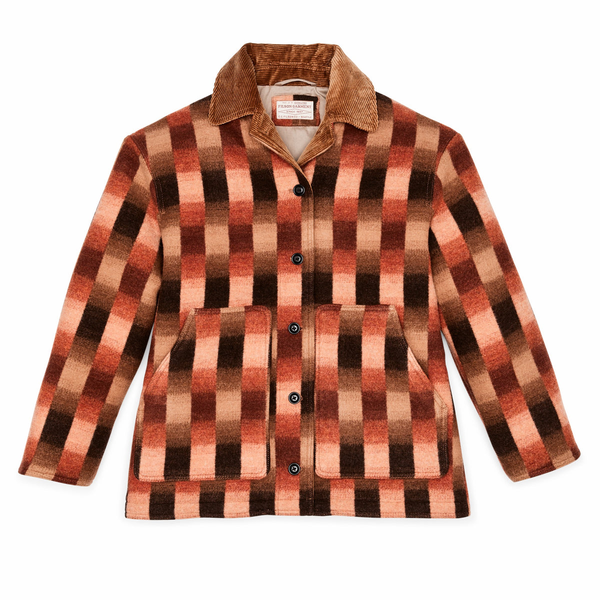 Women Filson Women's Blanket Wool Barn Coat