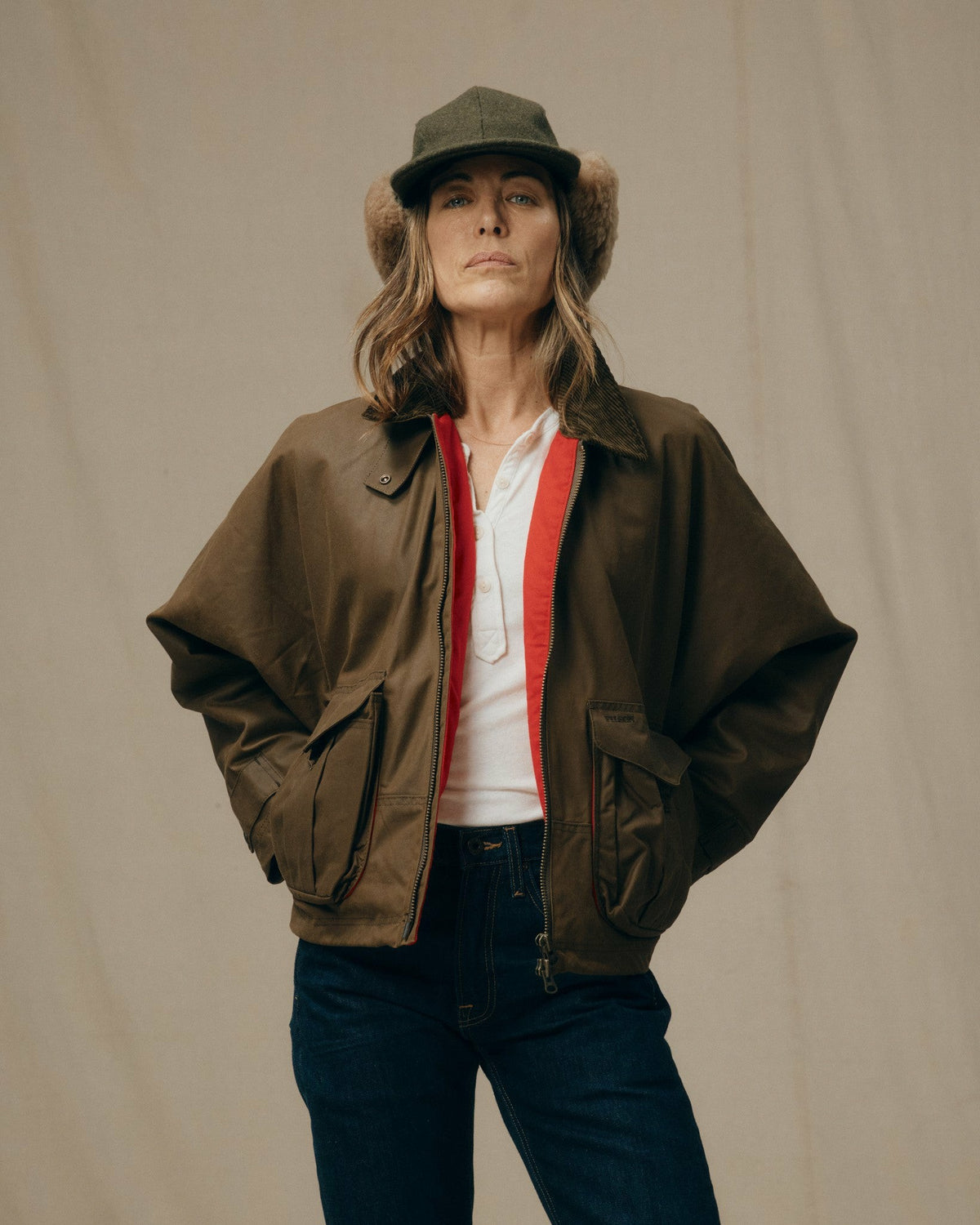 Women Filson Women's Shelter Cloth Short Work Jacket