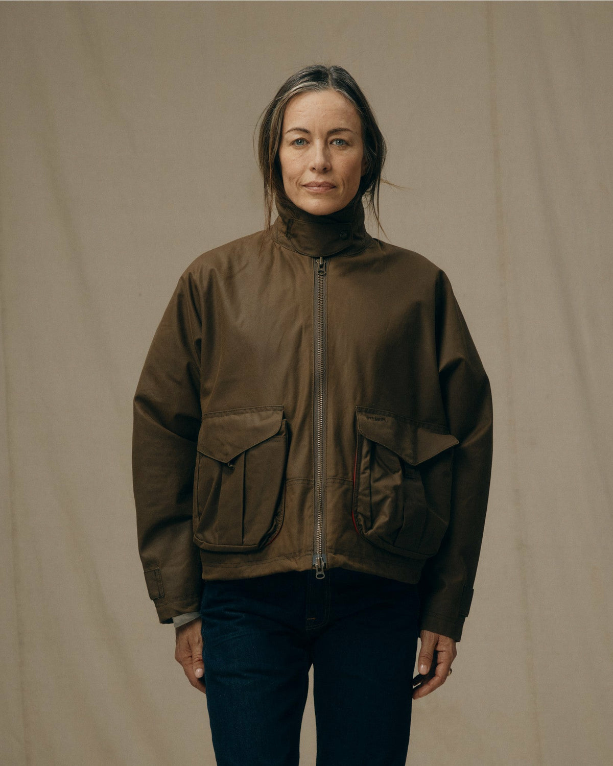 Women Filson Women's Shelter Cloth Short Work Jacket