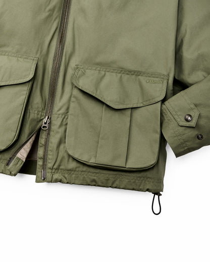 Women Filson Women's Dry Wax Short Work Jacket - Slate Olive