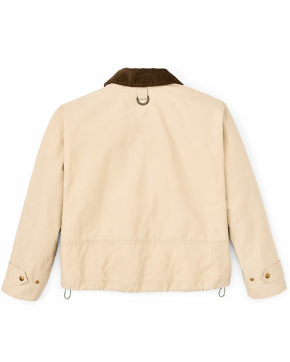 Women Filson Women's Dry Wax Short Work Jacket - Quail Tan