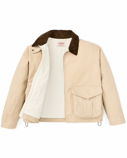 Women Filson Women's Dry Wax Short Work Jacket - Quail Tan
