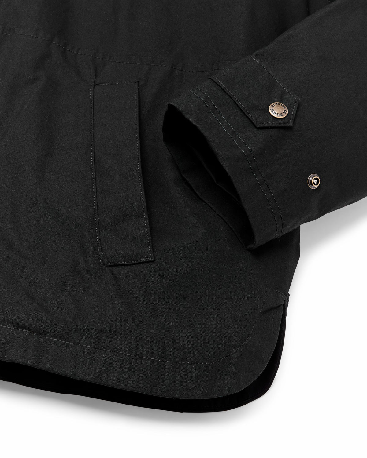 Women Filson Women's Harbor Front Waxed Jacket - Black