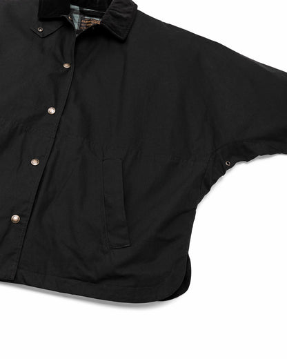 Women Filson Women's Harbor Front Waxed Jacket - Black