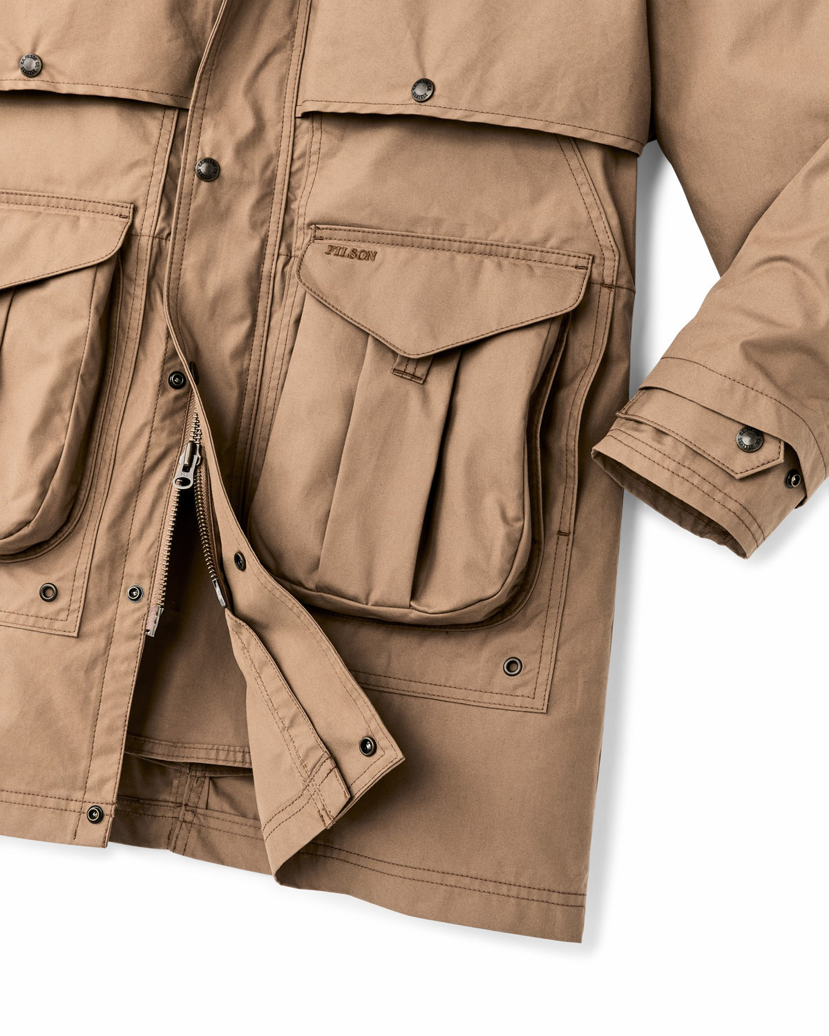 Women Filson Women's Aviator Cloth Long Raincoat