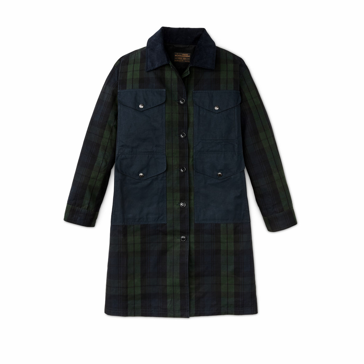 Women Filson Women's Dry Waxed Long Cruiser