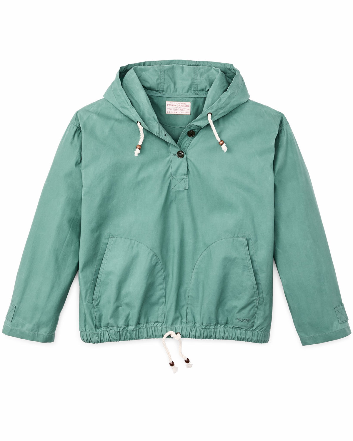 Women Filson Women's Ranger Hooded Popover - Deep Sea