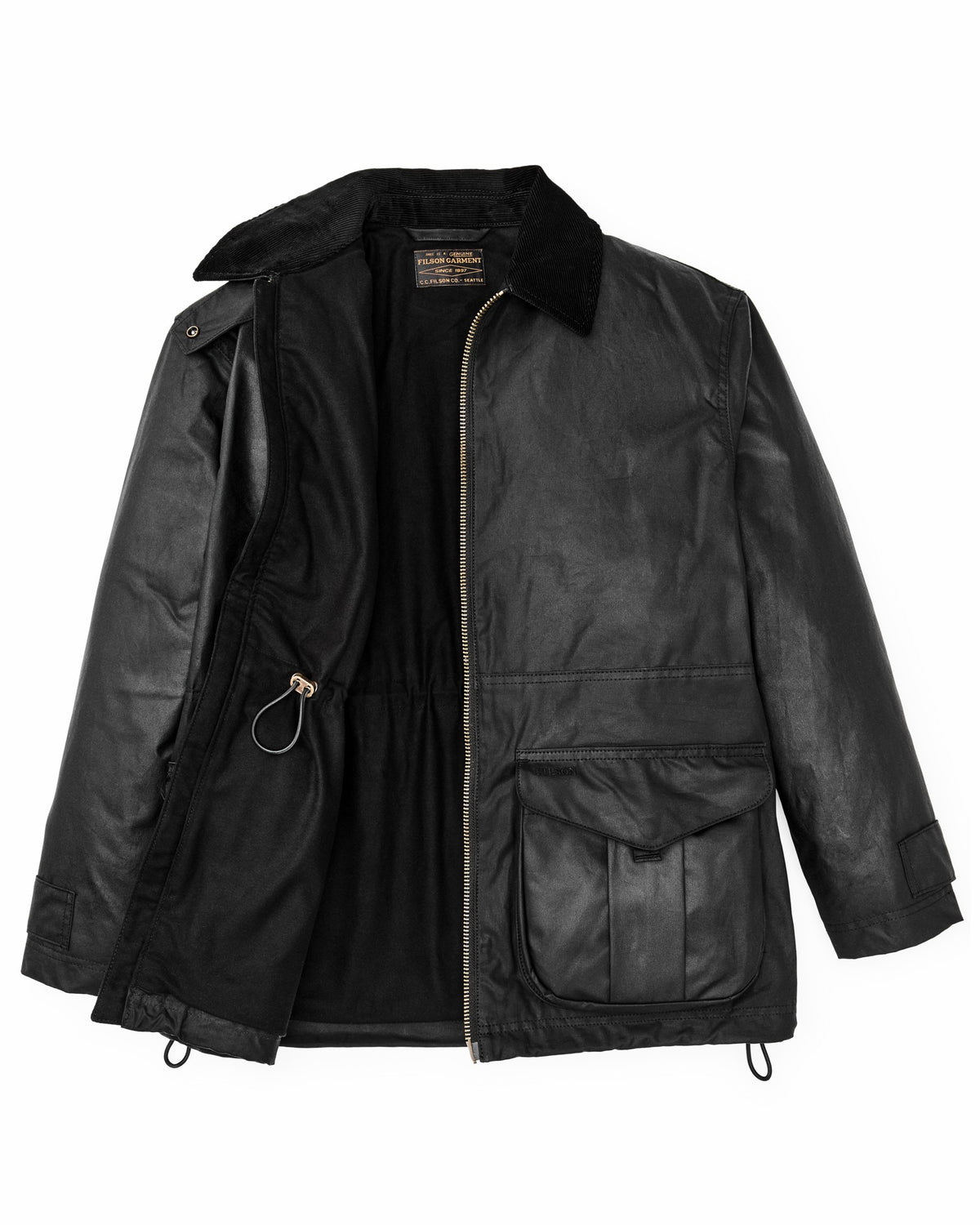 Women Filson Women's Cover Cloth Raincoat - Black
