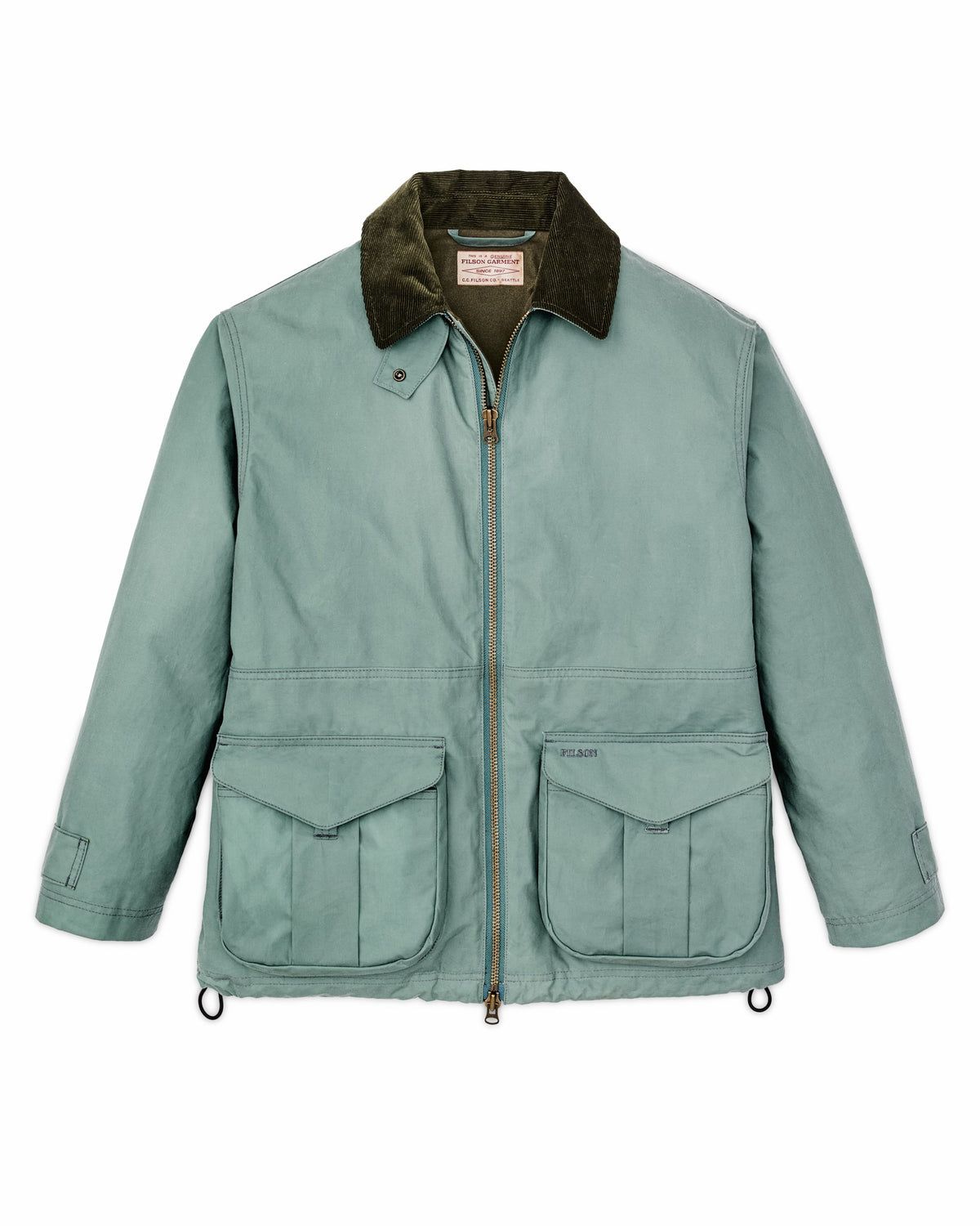 Women Filson Women's Cover Cloth Raincoat - Balsam Green