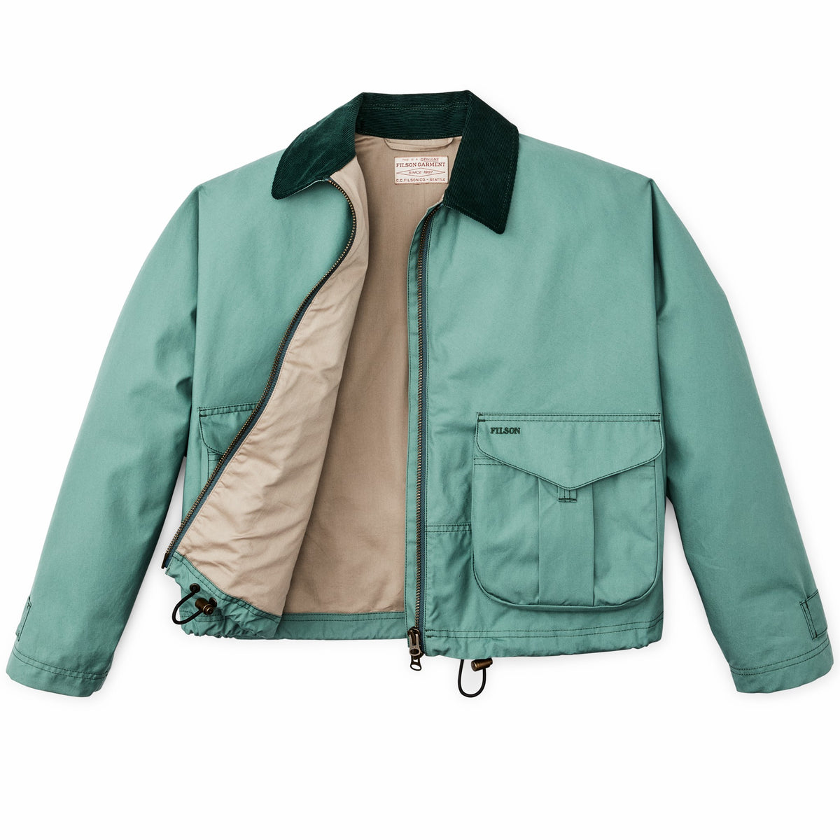 Women Filson Women's Aviator Cloth Short Work Jacket