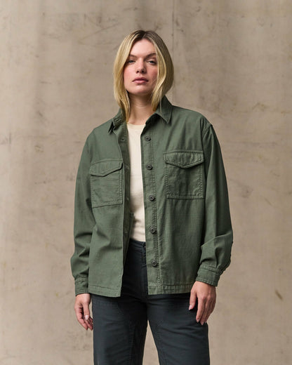 Women Filson Women's Field Jac-Shirt - Service Green