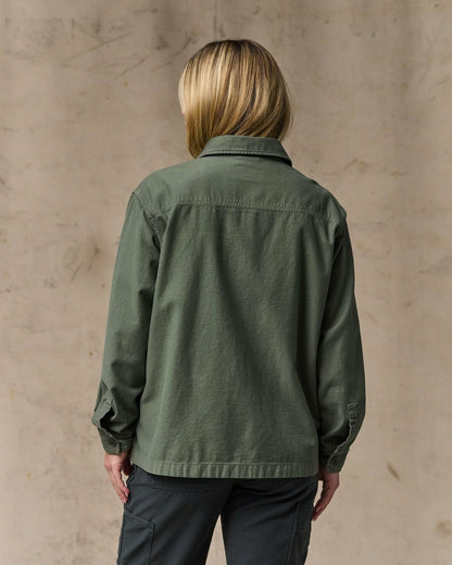 Women Filson Women's Field Jac-Shirt - Service Green