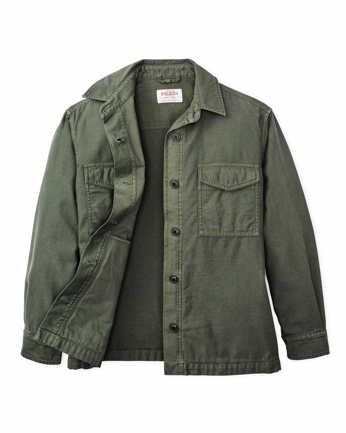 Women Filson Women's Field Jac-Shirt - Service Green