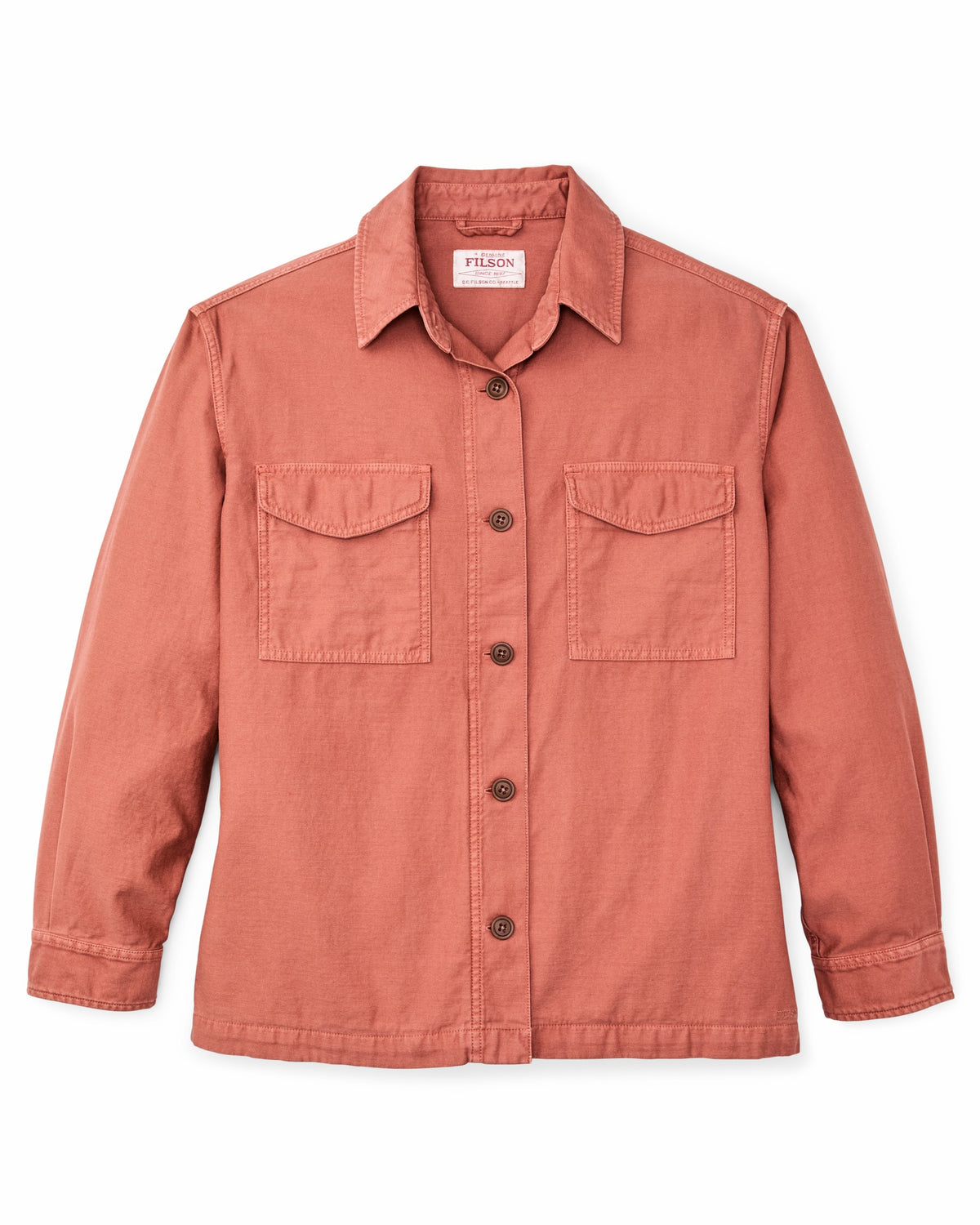 Women Filson Women's Field Jac-Shirt - Copper Brown