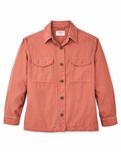 Women Filson Women's Field Jac-Shirt - Copper Brown