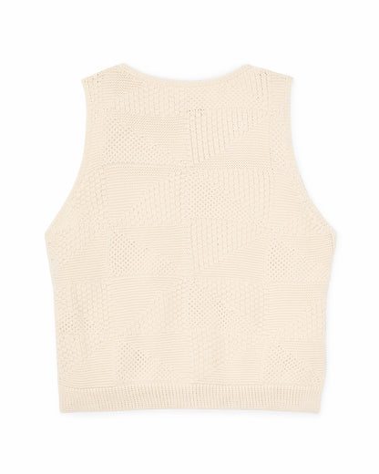 Women Filson Women's Cotton Sweater Vest - Ivory