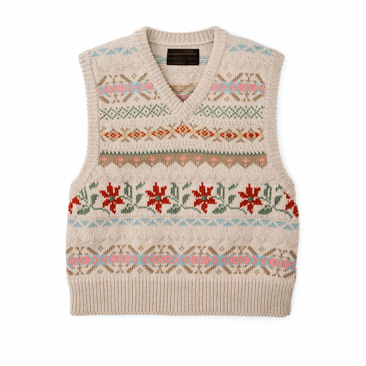 Women Filson Women's Jacquard Fair Isle Vest