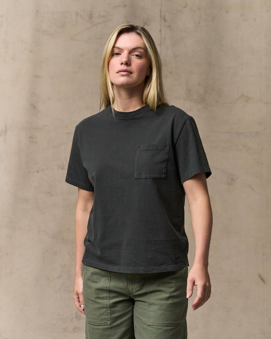 Women Filson Women's Short Sleeve Pocket Tee - Faded Black