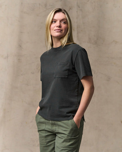 Women Filson Women's Short Sleeve Pocket Tee - Faded Black