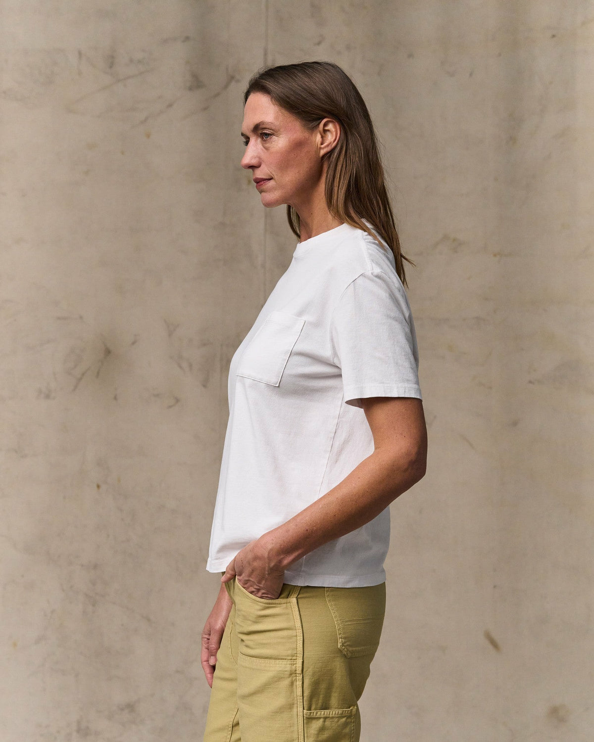 Women Filson Women's Short Sleeve Pocket Tee - Bright White