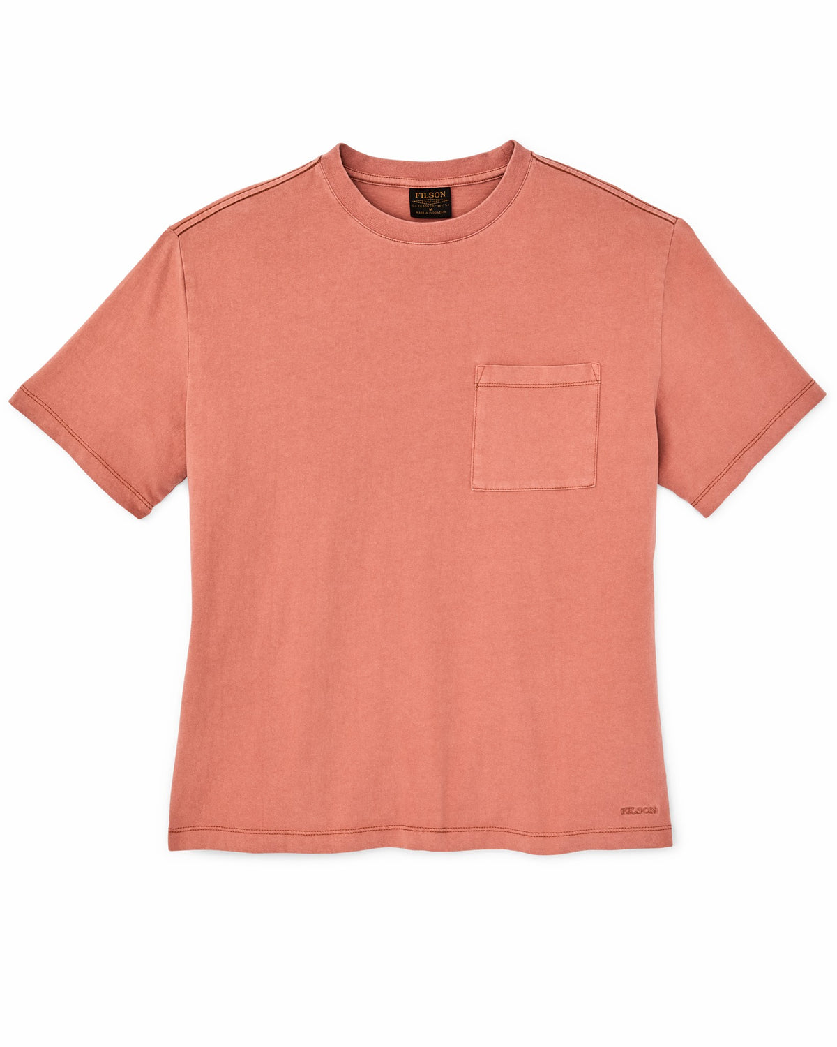 Women Filson Women's Short Sleeve Pocket Tee - Copper Brown