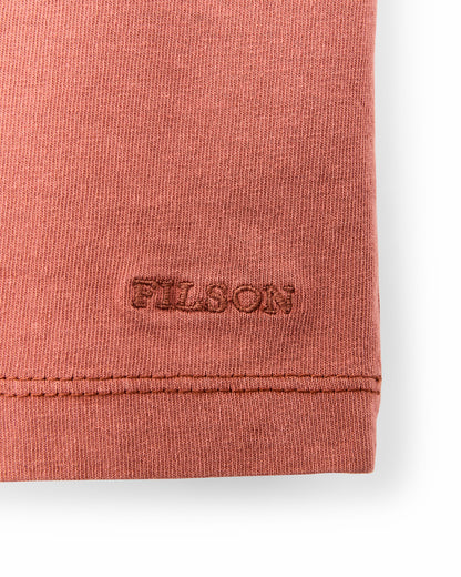 Women Filson Women's Short Sleeve Pocket Tee - Copper Brown