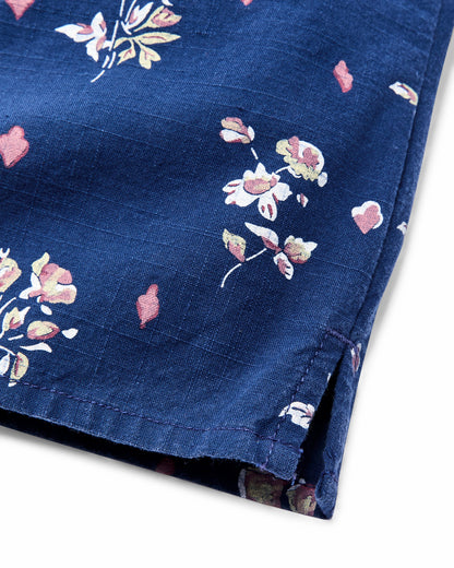 Women Filson Women's Camp Shirt - Indigo / Floral