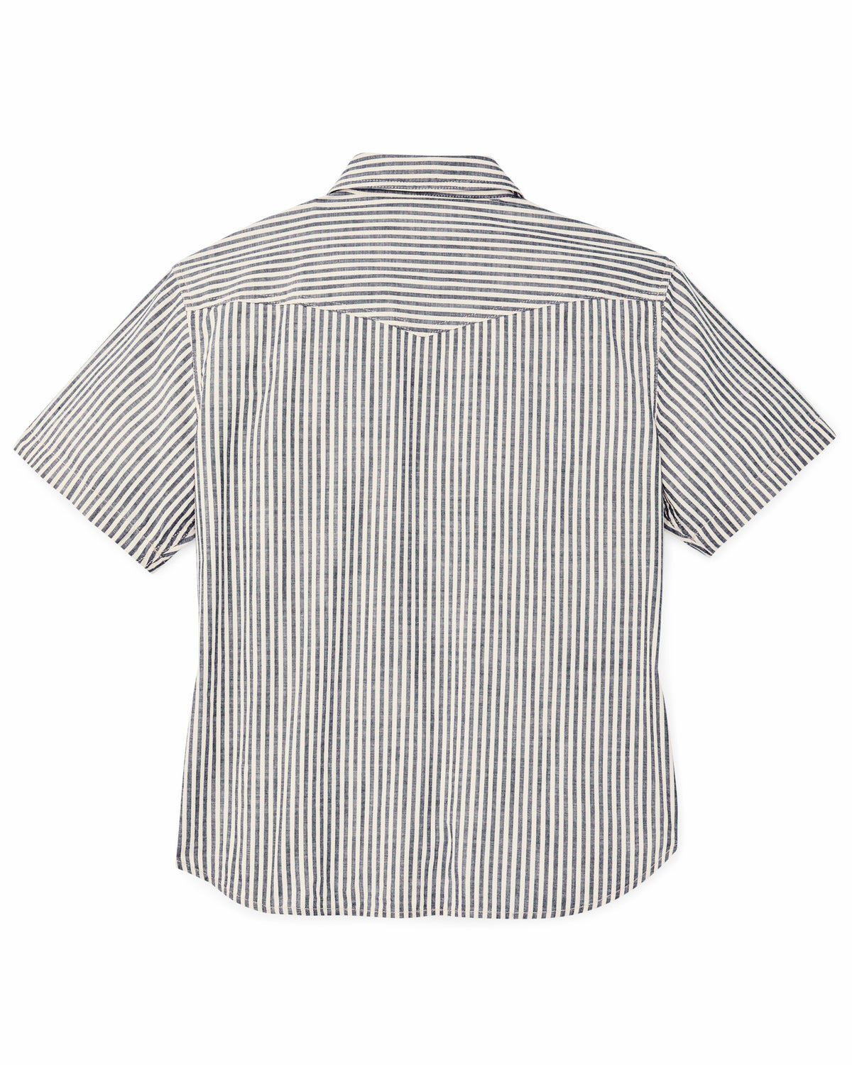 Women Filson Women's Short Sleeve Chambray Western Shirt - Indigo / Natural