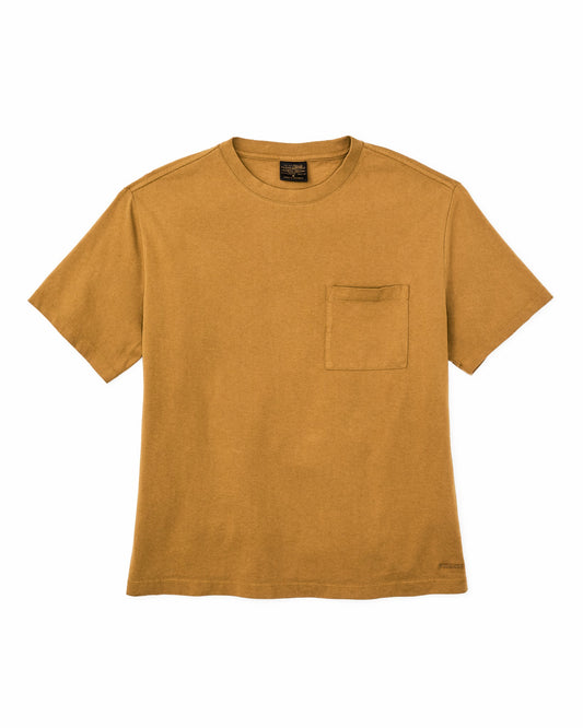 Women Filson Women's Short Sleeve Pocket Tee - Bronze Brown