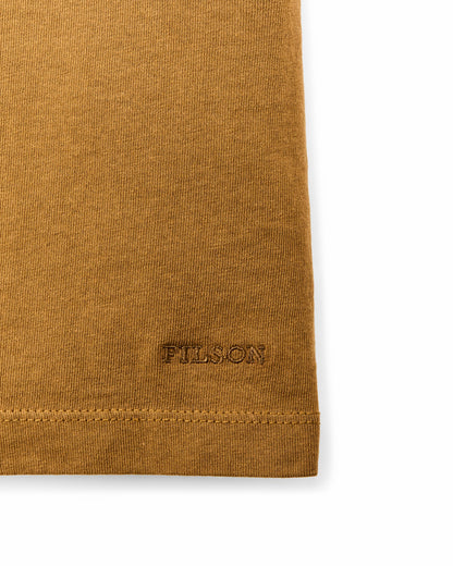 Women Filson Women's Short Sleeve Pocket Tee - Bronze Brown